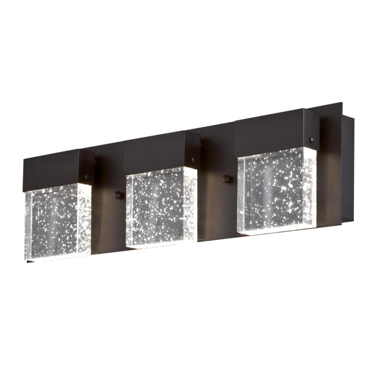 Ivy Bronx Waldwick 3 Light Dimmable LED Vanity Light & Reviews Wayfair
